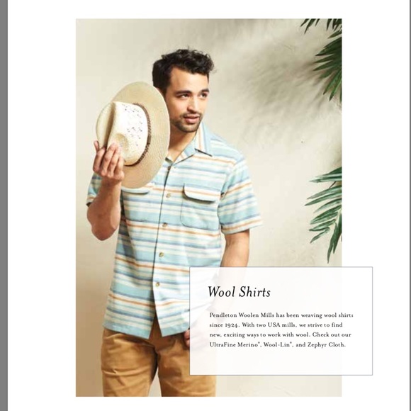 Pendleton UMATILLA S/S 100% wool shirt - Picture 3 of 8